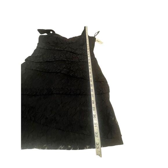 B. Darlin Black Lace Dress Sz 13/14 NWT - Picture 6 of 7